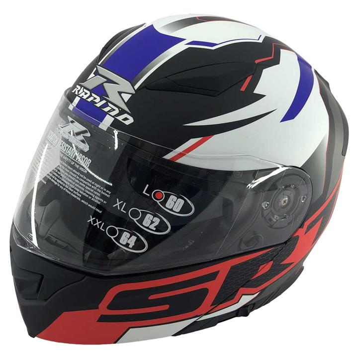 کلاه کاسکت راپیدو مدل 950 SRT-Red